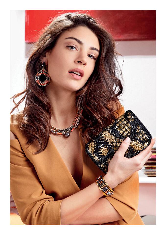 Ottaviani Borsa gioiello ricami,cristalli,perline strass Offerte speciali