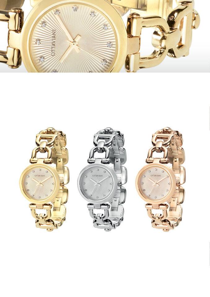 Ottaviani Quarzo bracciale acciaio rose gold Shopping Online