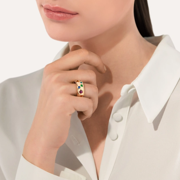 Pomellato Anello Iconica Medium Soddisfazione Garantita