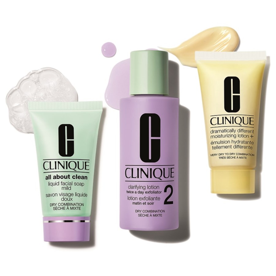 Clinique Sistema di trattamento in 3 fasi Set regalo In Linea