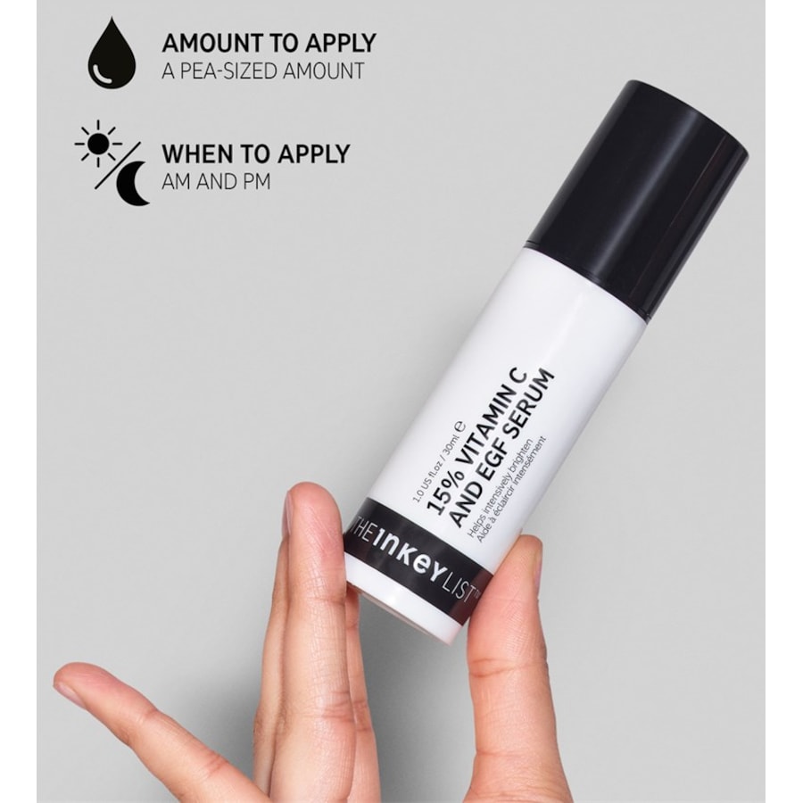 The INKEY List Sieri 15% Vitamin C And EGF Serum Negozio