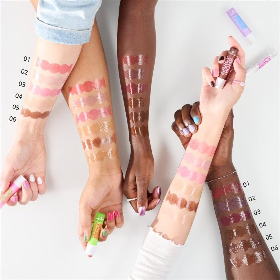 Essence Cura delle labbra JUICY BOMB Glossy Butter Balm Spedizione Gratuita