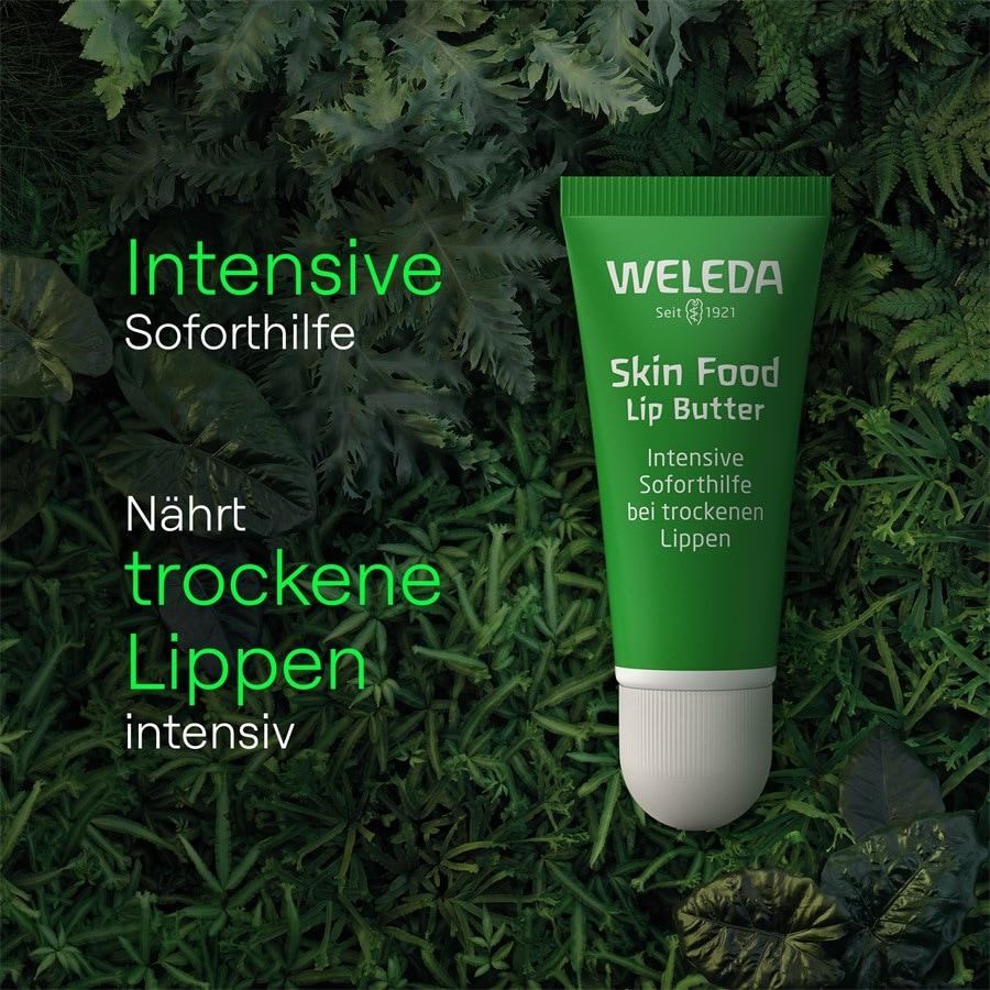 Weleda Cura degli occhi e delle labbra Aiuto immediato e intensivo per labbra secche e screpolate Skin Food Lip Butter Fino Al -60%