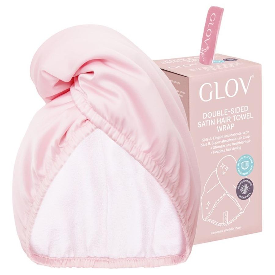 GLOV Turbante per capelli in microfibra satinata double-face Hair Wrap Satin In Linea