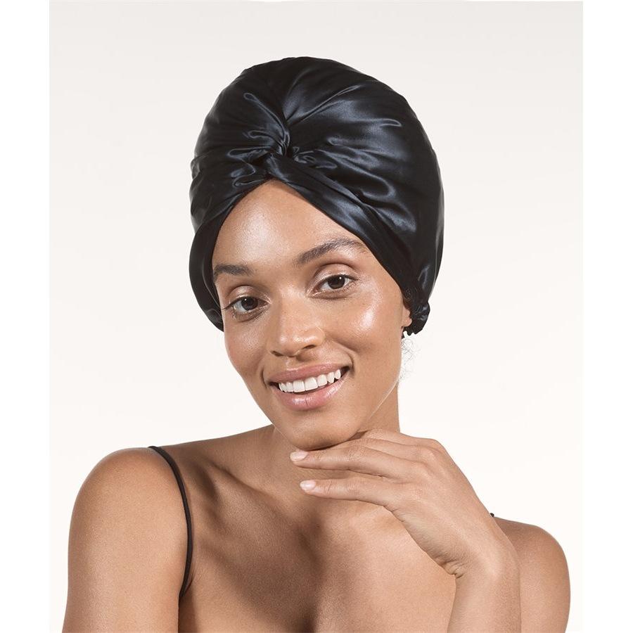 slip Hair Care Silk Hair Turban Black Nuovo