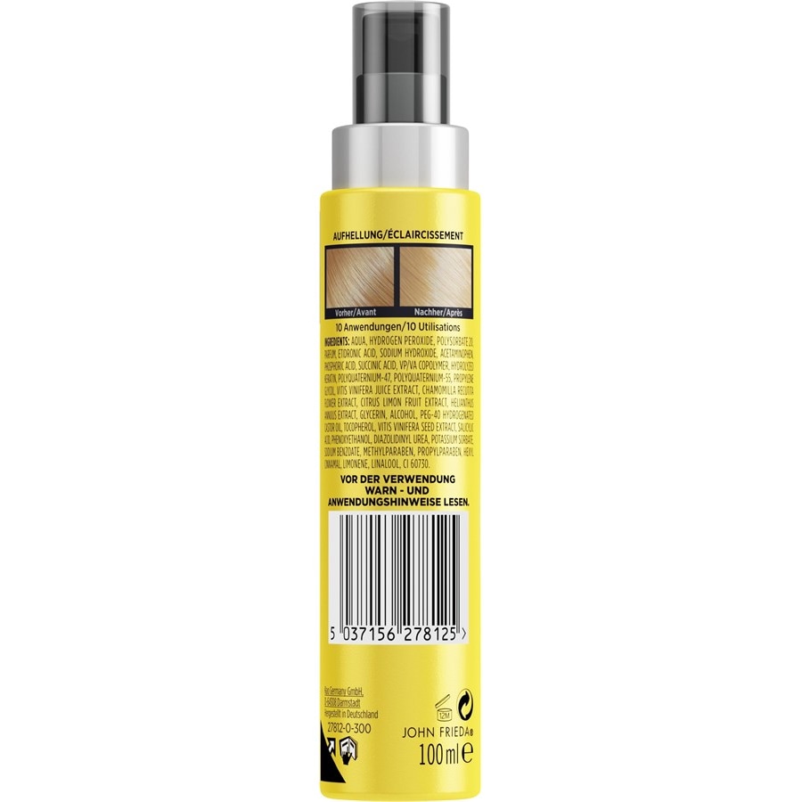 John Frieda Go Blonder Go Blonder Spray schiarente biondo graduale 2025