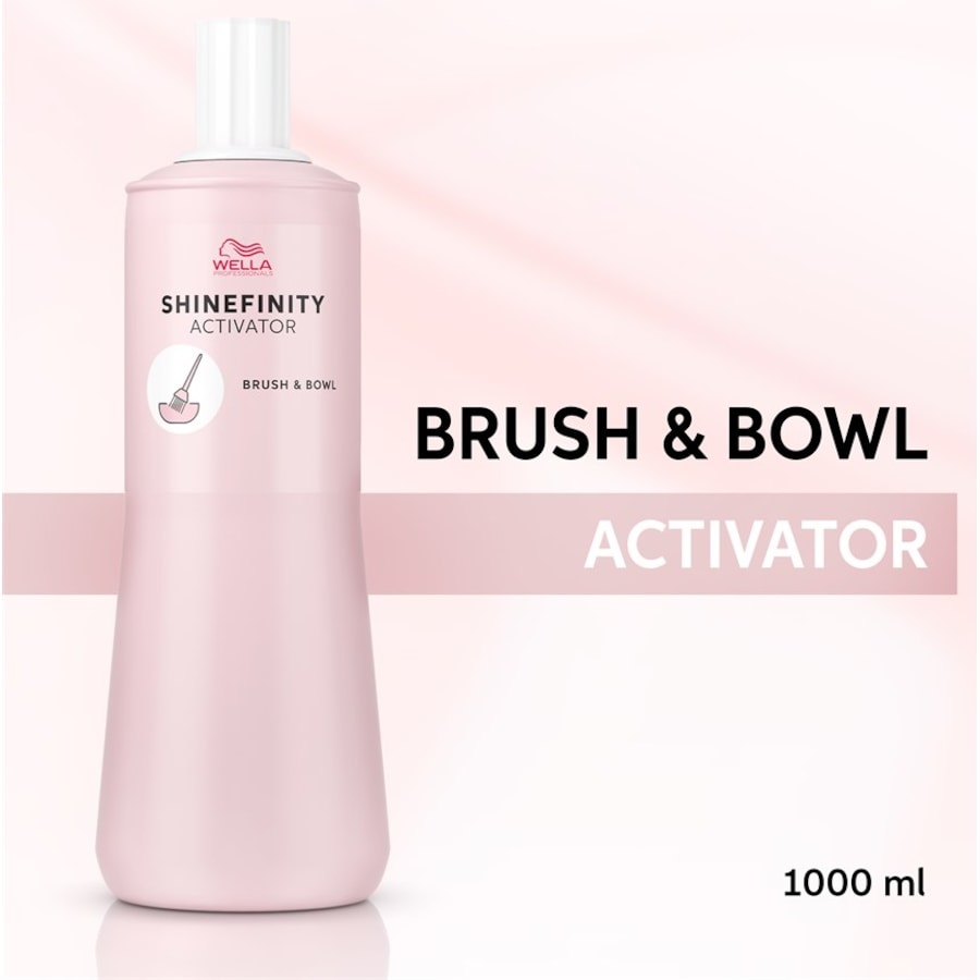Wella Shinefinity Activator 2% Brush & Bowl Qualità