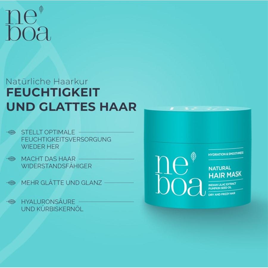 Neboa Hydration & Smoothness Capelli secchi e crespi Maschera naturale per capelli Italy