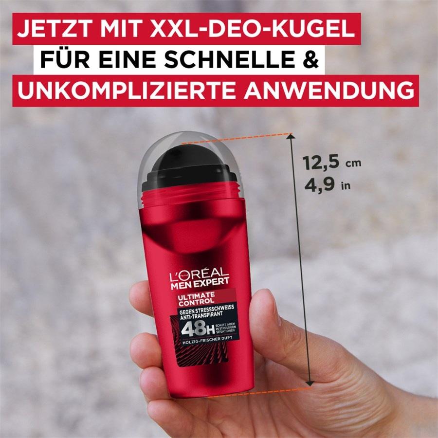 L'Oréal Paris Men Expert Deodoranti Ultimate Control Anti-Transpirant Deodorant Roll-On Vendita calda