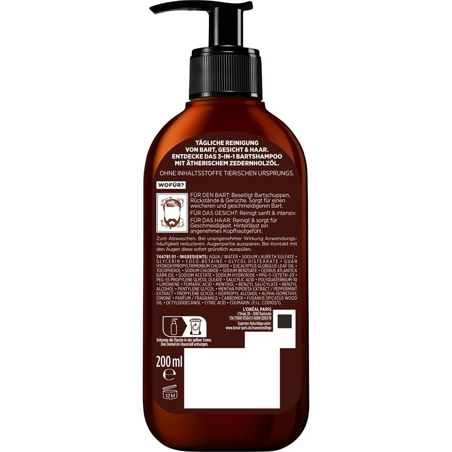 L'Oréal Paris Men Expert Barber Club Shampoo 3In1 barba + viso + capelli Presa