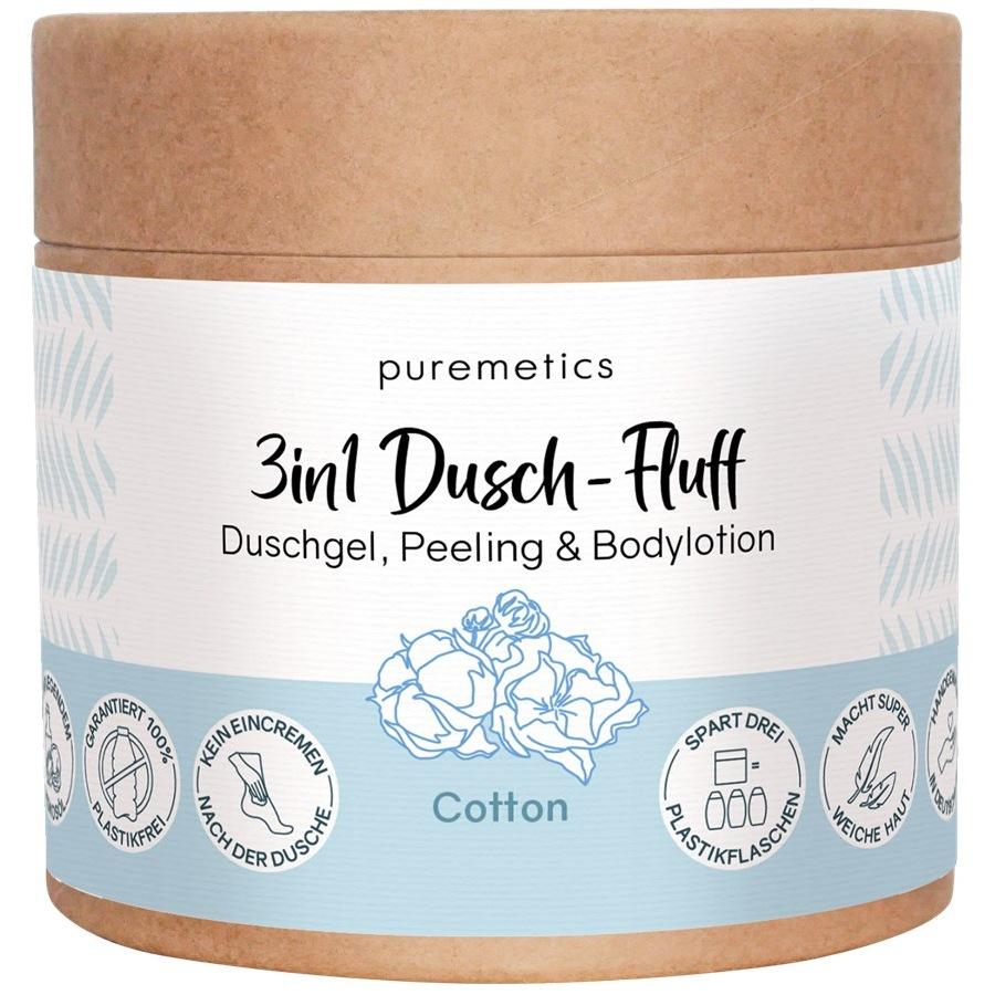 puremetics Peelings & Masks Cotone Mousse doccia 3 in 1 In Saldo