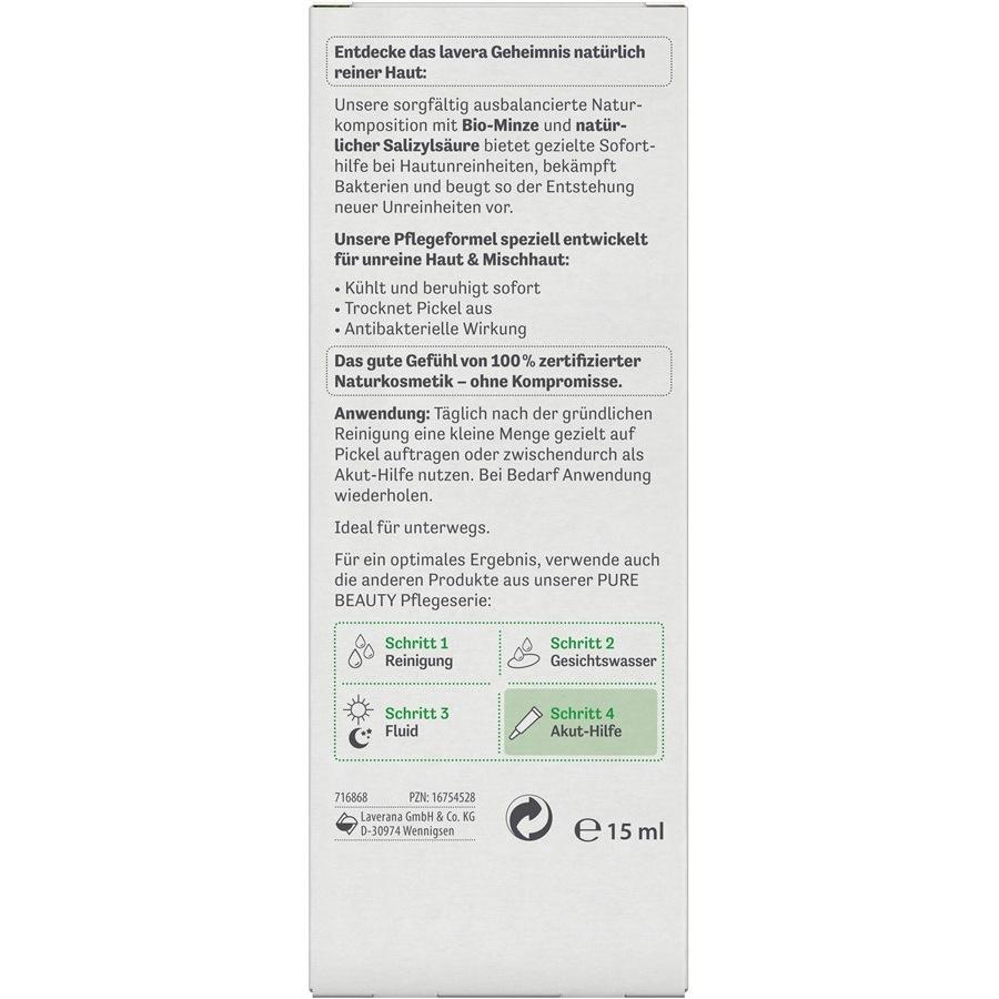 Lavera Pulizia Gel anti-brufoli Pure Beauty Online Outlet