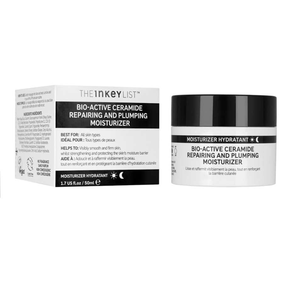 The INKEY List Creme idratanti Bio-Active Ceramide Repairing and Plumping Moisturizer Convenienza