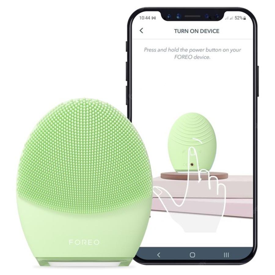 Foreo Spazzole di pulizia LUNA 4 Detergente e massaggiatore per il viso per pelli miste Vendita calda