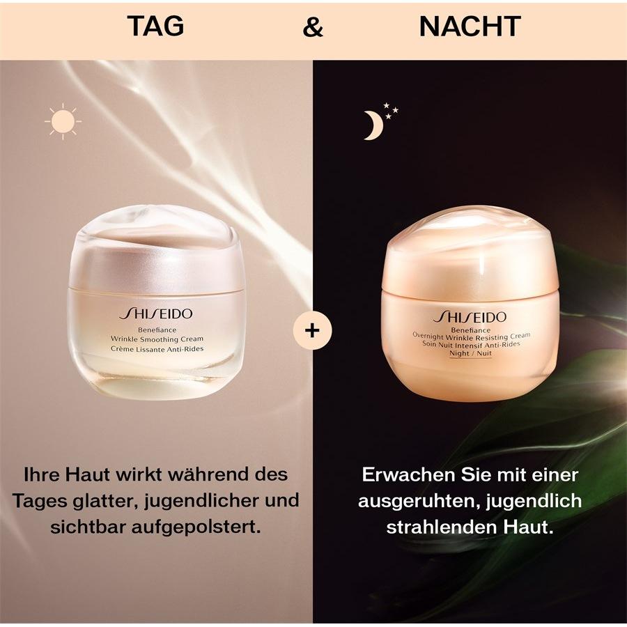 Shiseido Benefiance Overnight Wrinkle Resisting Cream Fino al 50% di sconto