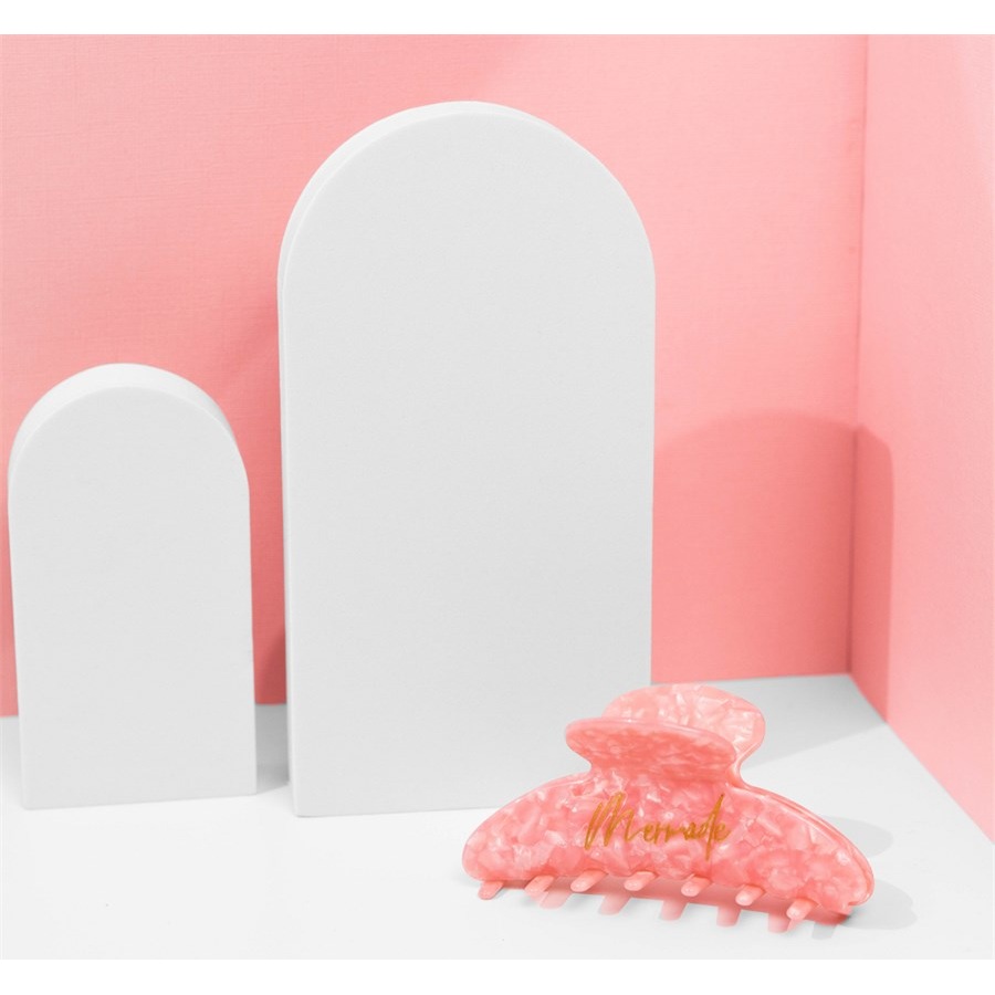 Mermade Hair Clips Claw Clip Pink Sostegno trimestrale