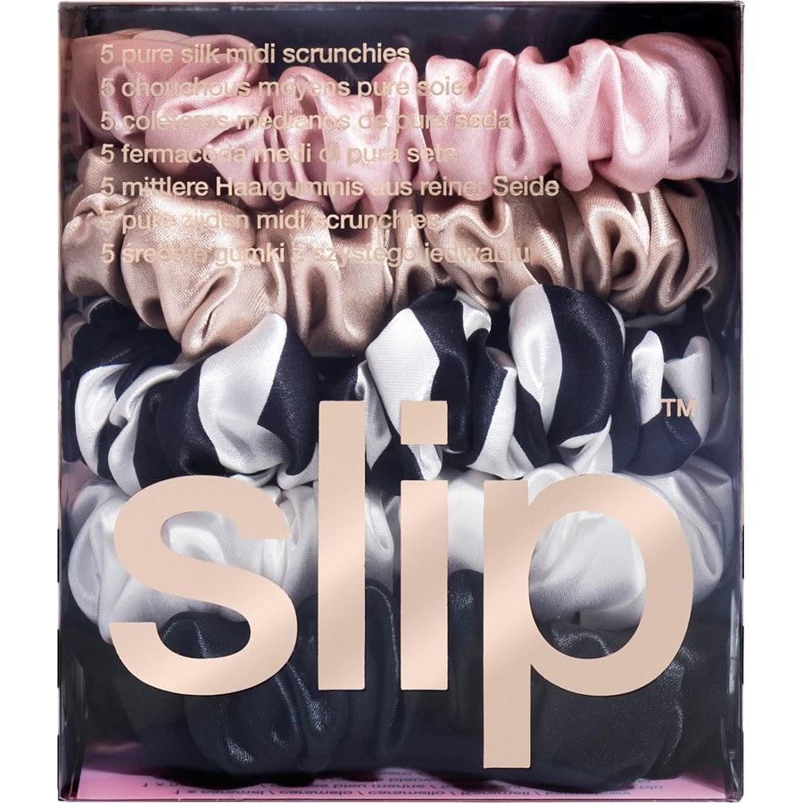 slip Hair Care Pack of 5 Pure Silk Midi Hair Scrunchies Mixed 2025