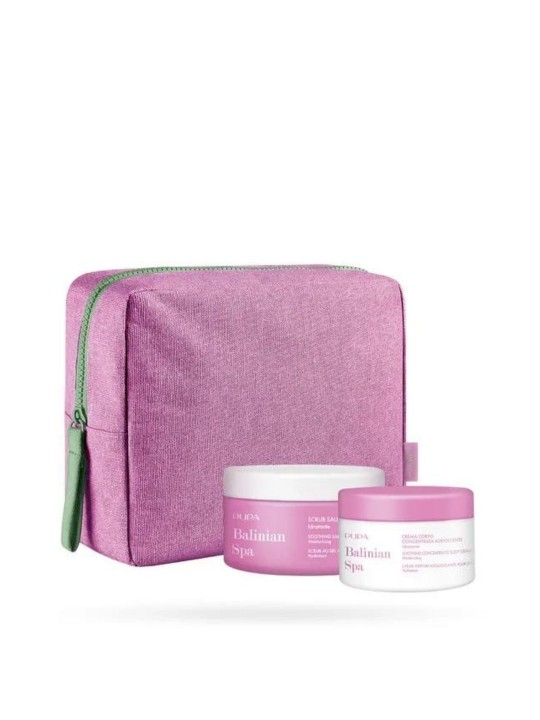 Pupa Milano Kit 3 Balinian Spa Scrub Salino Addolcente Vendita Calda