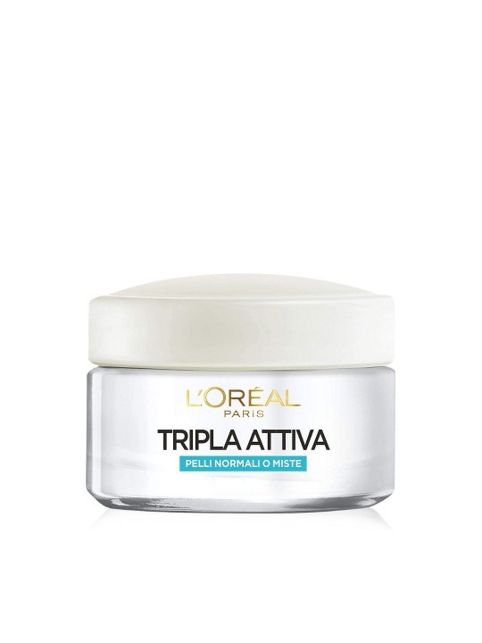 L'Oréal Paris Crema Viso Tripla Attiva Idratante Pelli Normali