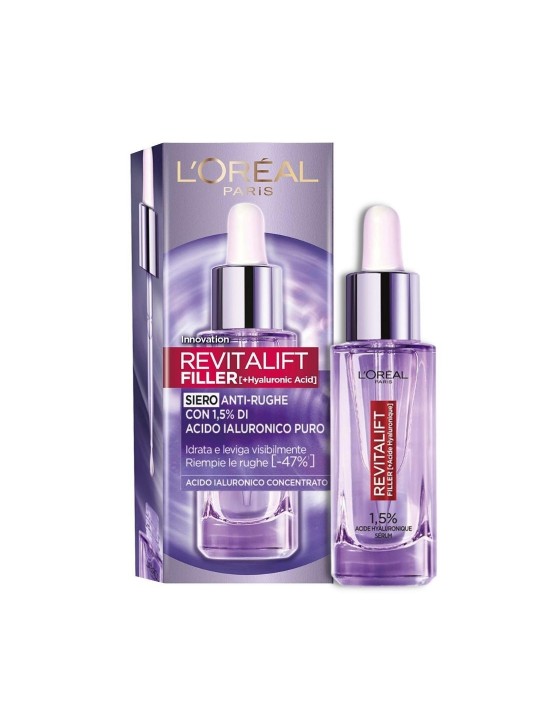 L’Oreal Paris Siero Anti-rughe Revitalift Filler + Acido Ialuronico