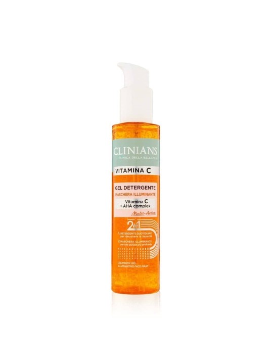Clinians Gel Detergente Viso Maschera Illuminante