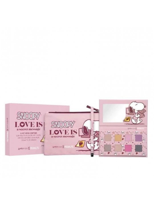 Bellaoggi Pochette Snoopy Kit Love Is a Secret Message