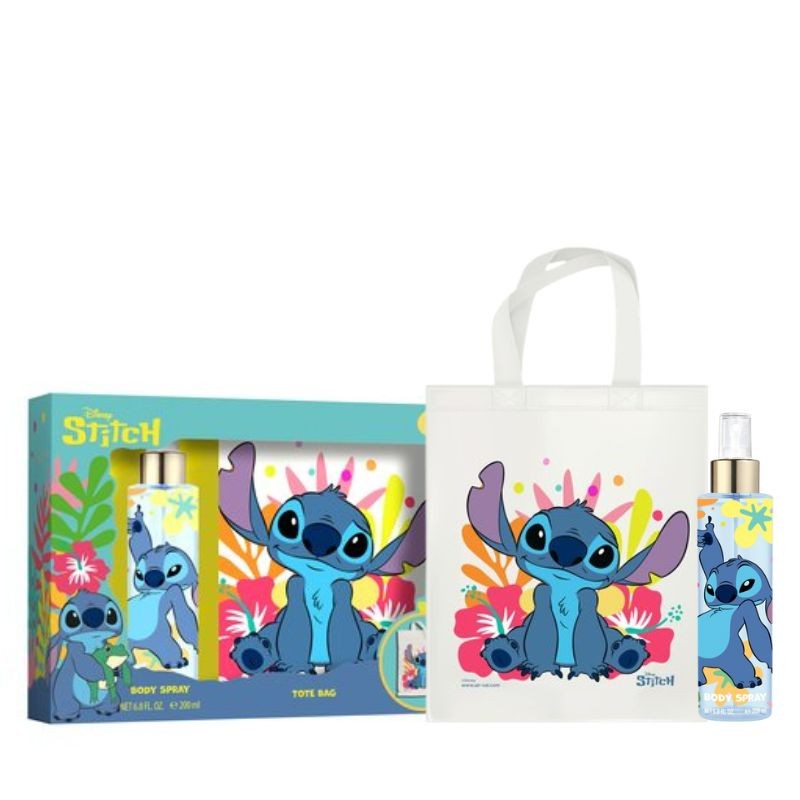 Air Val Stitch Set Acqua Corpo Profumata e Borsa Tote Sconti VIP