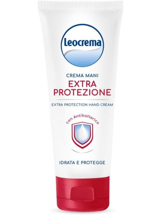 Leocrema Crema Mani Extra Protezione con Antibatterico