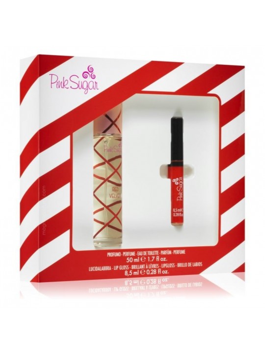 Aquolina Pink Sugar Red Velvet Eau de Toilette 50ml Cofanetto