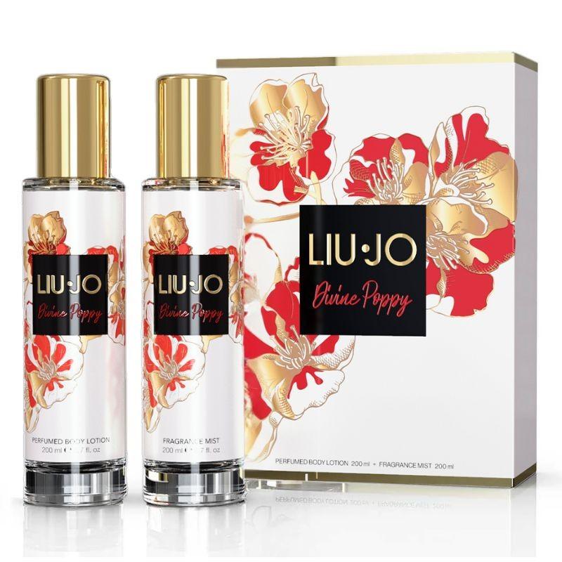 Liu Jo Set Divine Poppy Acqua Corpo Profumata e Latte Corpo Profumato