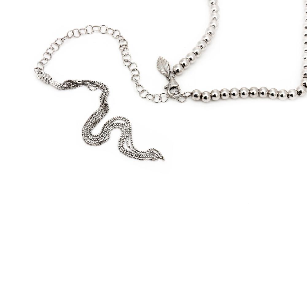 Thais Bernardes Choker Palline Scorrevoli Prezzo Ridotto