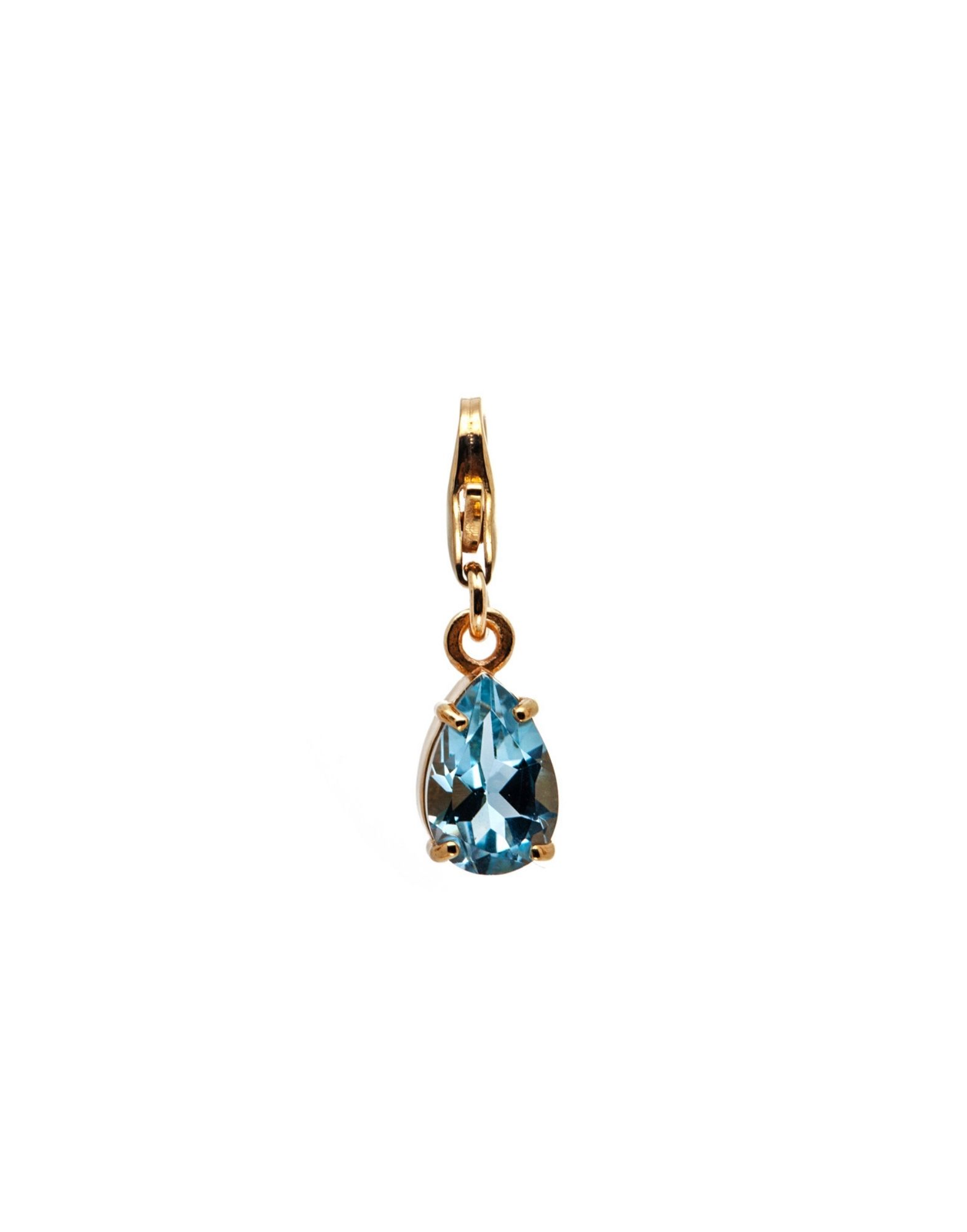 Thais Bernardes Ciondolo Charm Topazio Azzurro