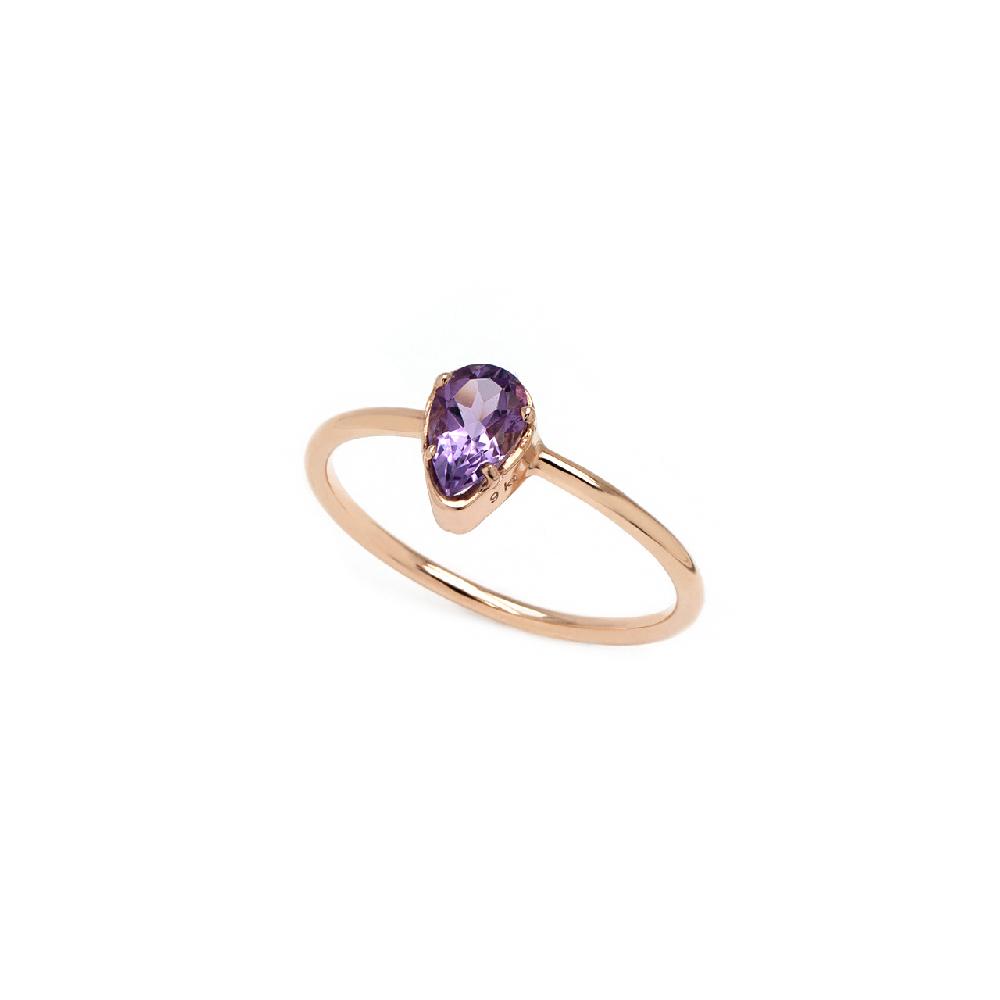 Thais Bernardes Anello Dream Colors in Oro Rosa