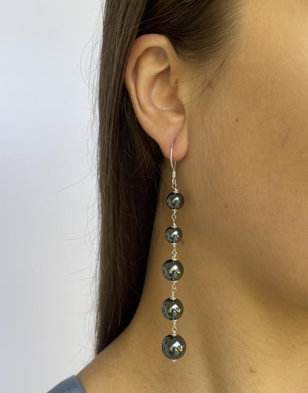 Trimi Gioielli Orecchini artigianali con Ematite – Amore Saldi