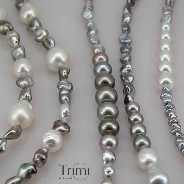 Trimi Gioielli Collana con perle Australiane e di Tahiti Convenienza