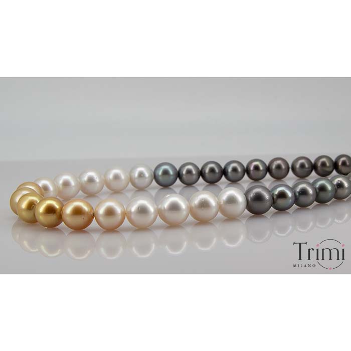 Trimi Gioielli Collana con perle dei mari del sud Consegna Veloce