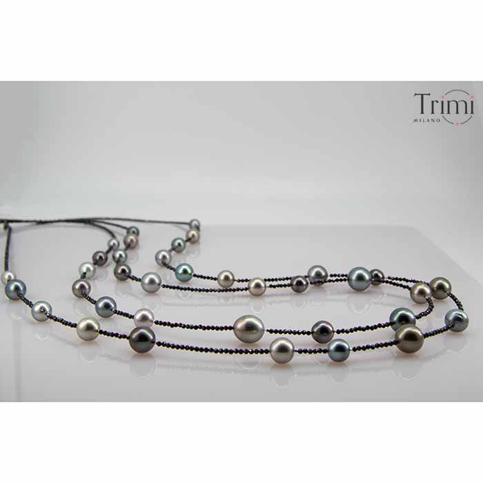 Trimi Gioielli Collana con perle di Tahiti Saldi