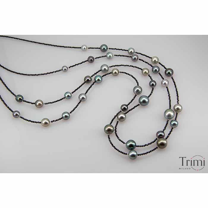 Trimi Gioielli Collana con perle di Tahiti Saldi