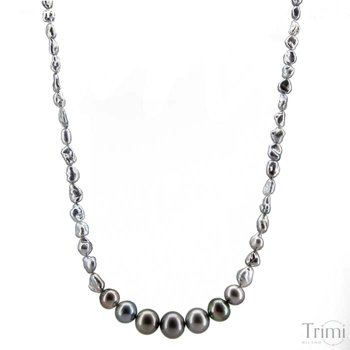 Trimi Gioielli Collana con perle di Tahiti Vendite Flash