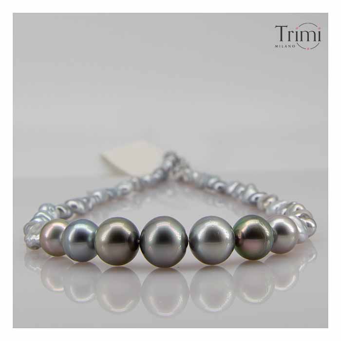 Trimi Gioielli Collana con perle di Tahiti Vendite Flash