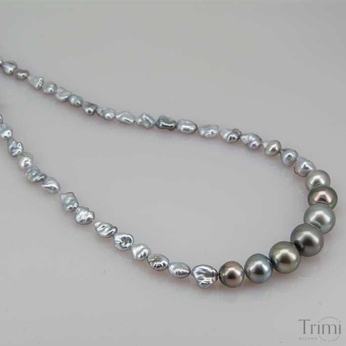 Trimi Gioielli Collana con perle di Tahiti Vendite Flash