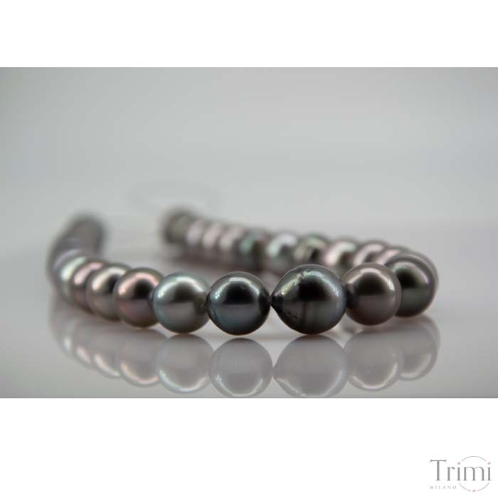 Trimi Gioielli Collana con perle di Tahiti Moda