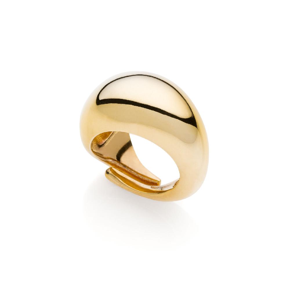 Unoaerre Anello in argento dorato | UNOAERRE Gioielli