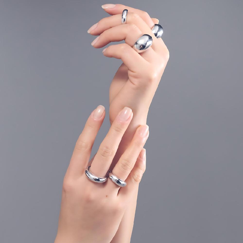 Unoaerre Anello in argento bianco | UNOAERRE Gioielli Negozio