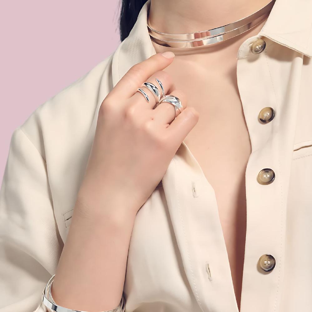Unoaerre Anello donna argentato | UNOAERRE Gioielli In Saldo