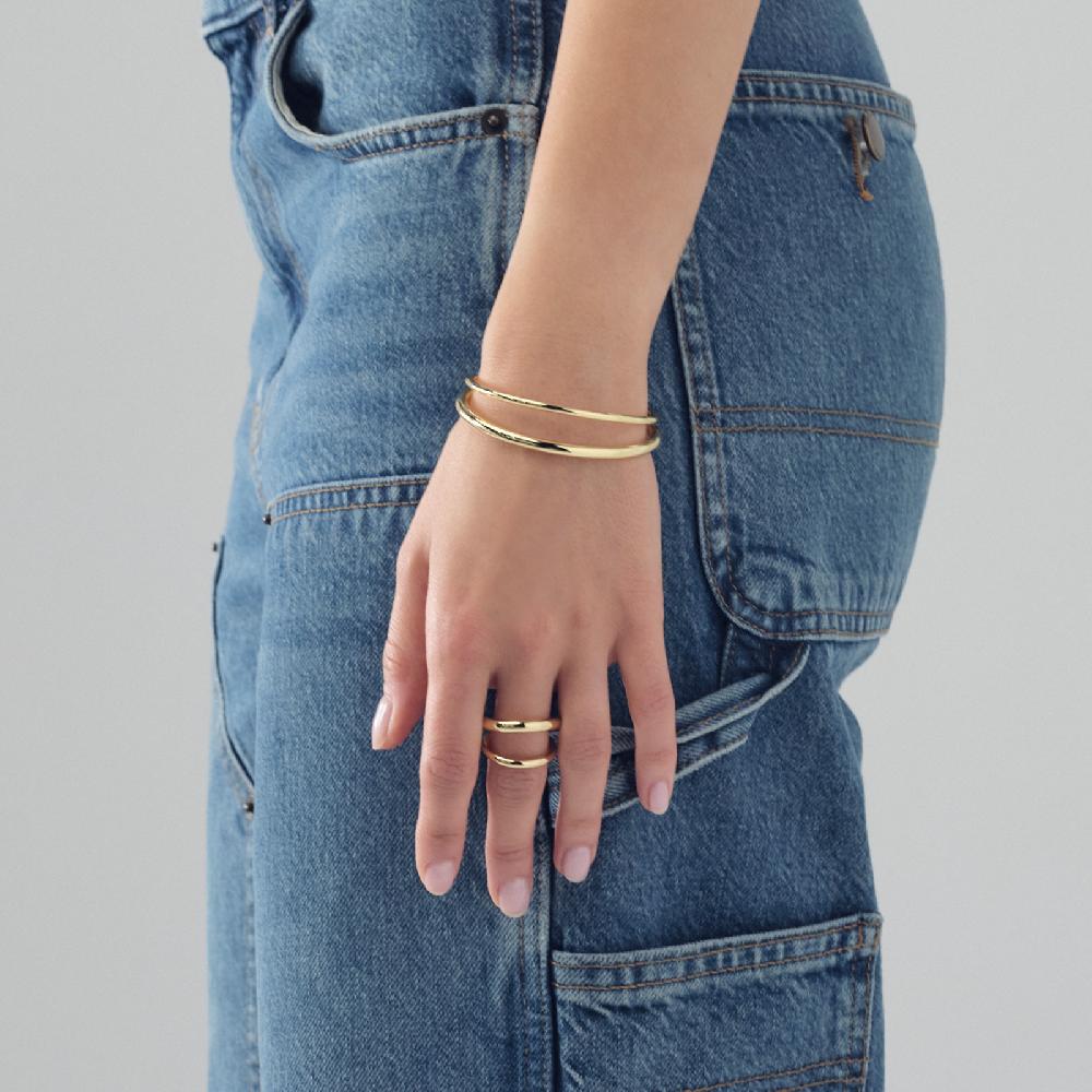 Unoaerre Bracciale in bronzo dorato | UNOAERRE Gioielli Vendita Calda