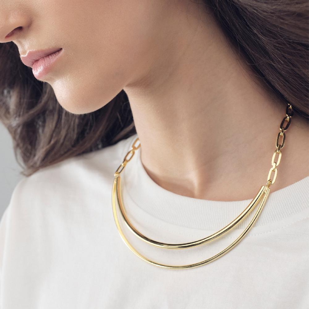 Unoaerre Collana in bronzo dorato | UNOAERRE Gioielli Vendita Economica