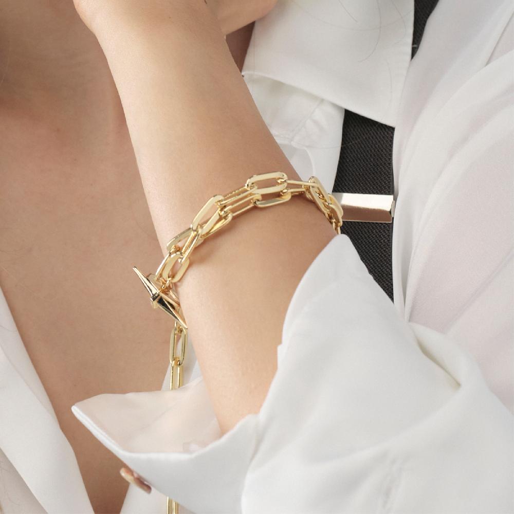 Unoaerre Bracciale dorato con catena | UNOAERRE Gioielli I Più Venduti