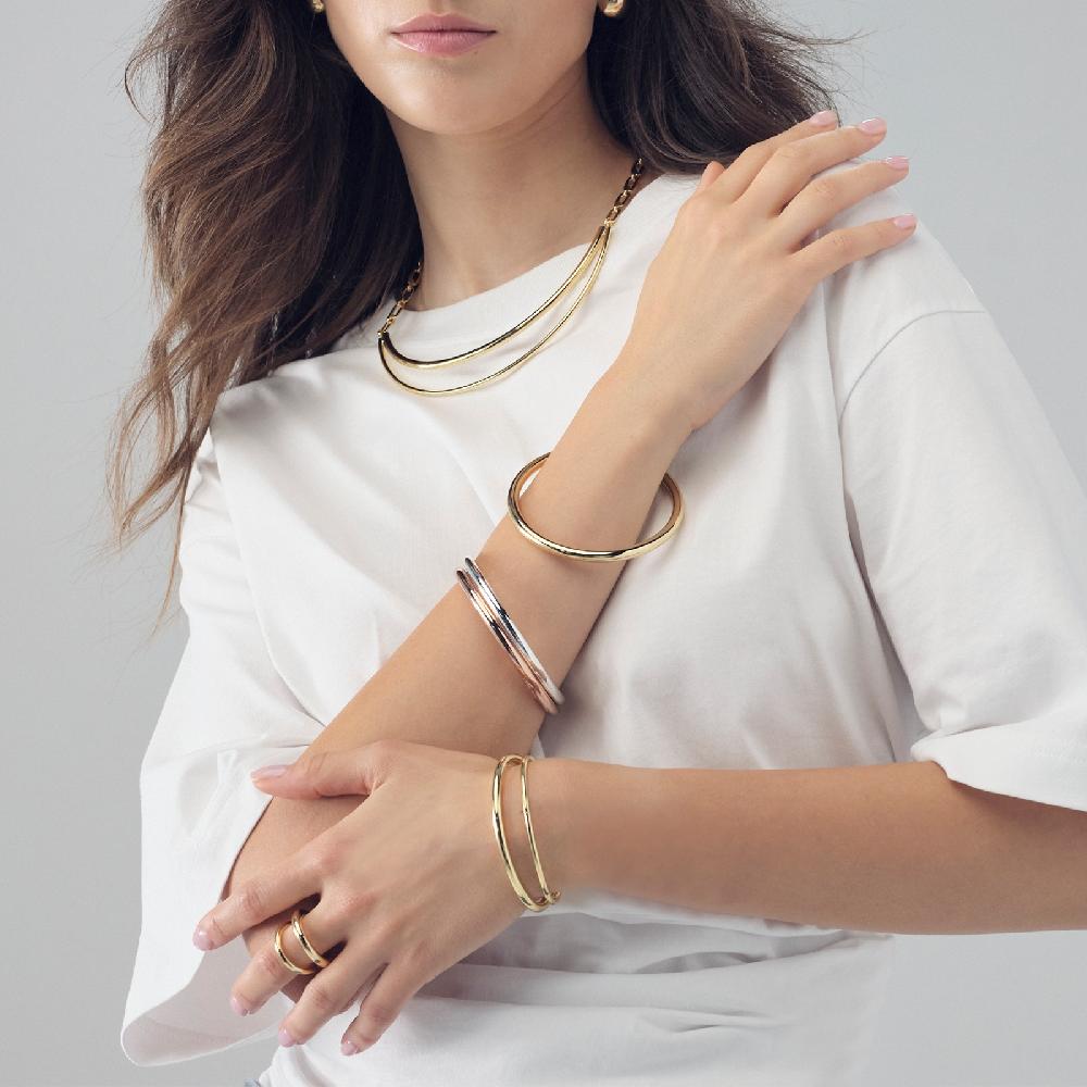 Unoaerre Bracciale bangle argentato | UNOAERRE Gioielli Nuova