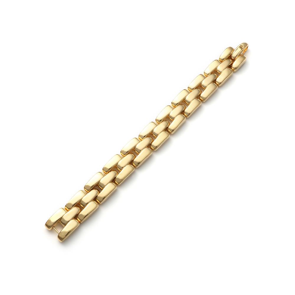 Unoaerre Bracciale Panthere in argento dorato | UNOAERRE Gioielli Qualità